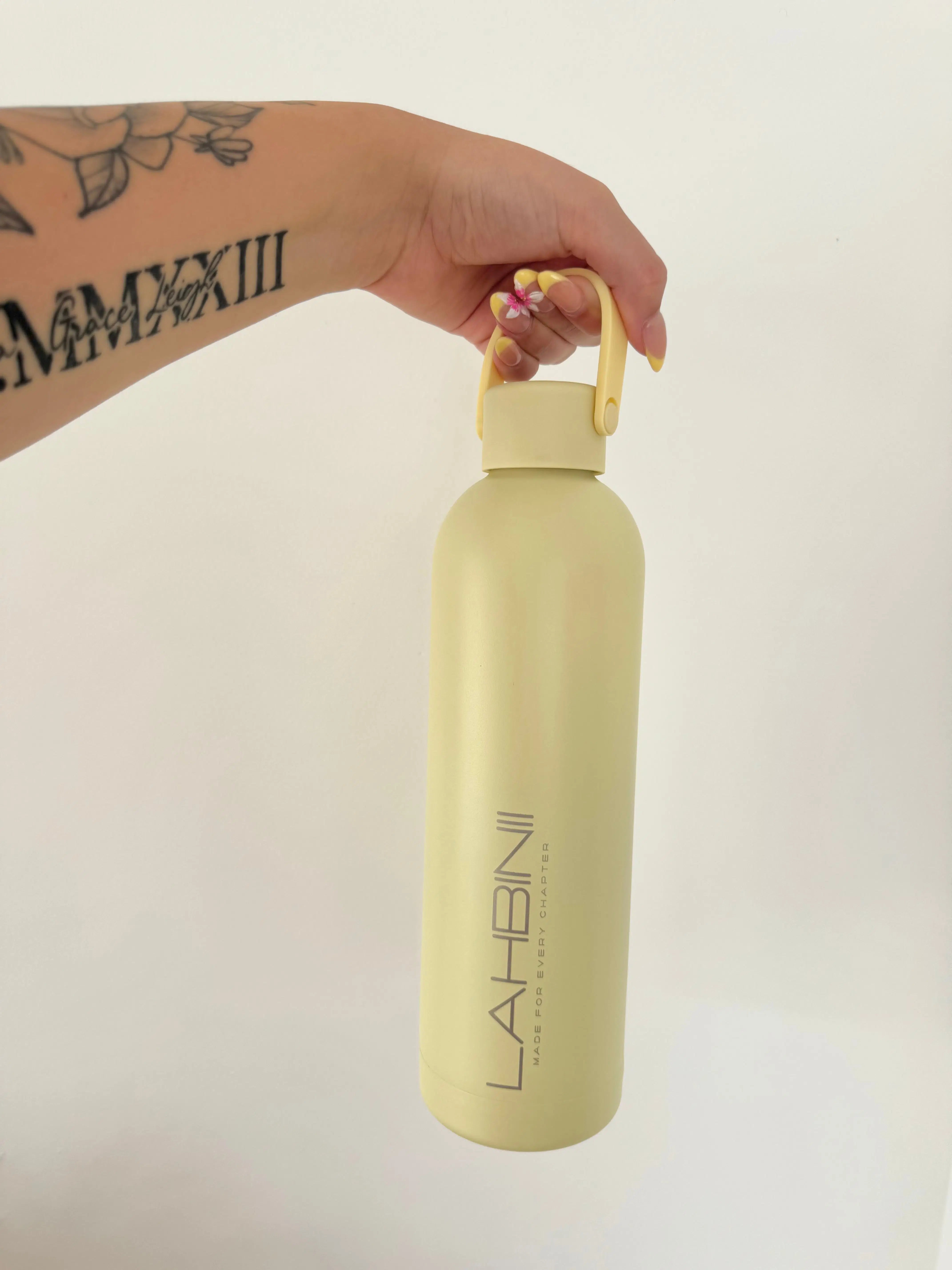 Lahbinii Formula Feeding Thermos Bottle (Yellow) - Lahbinii